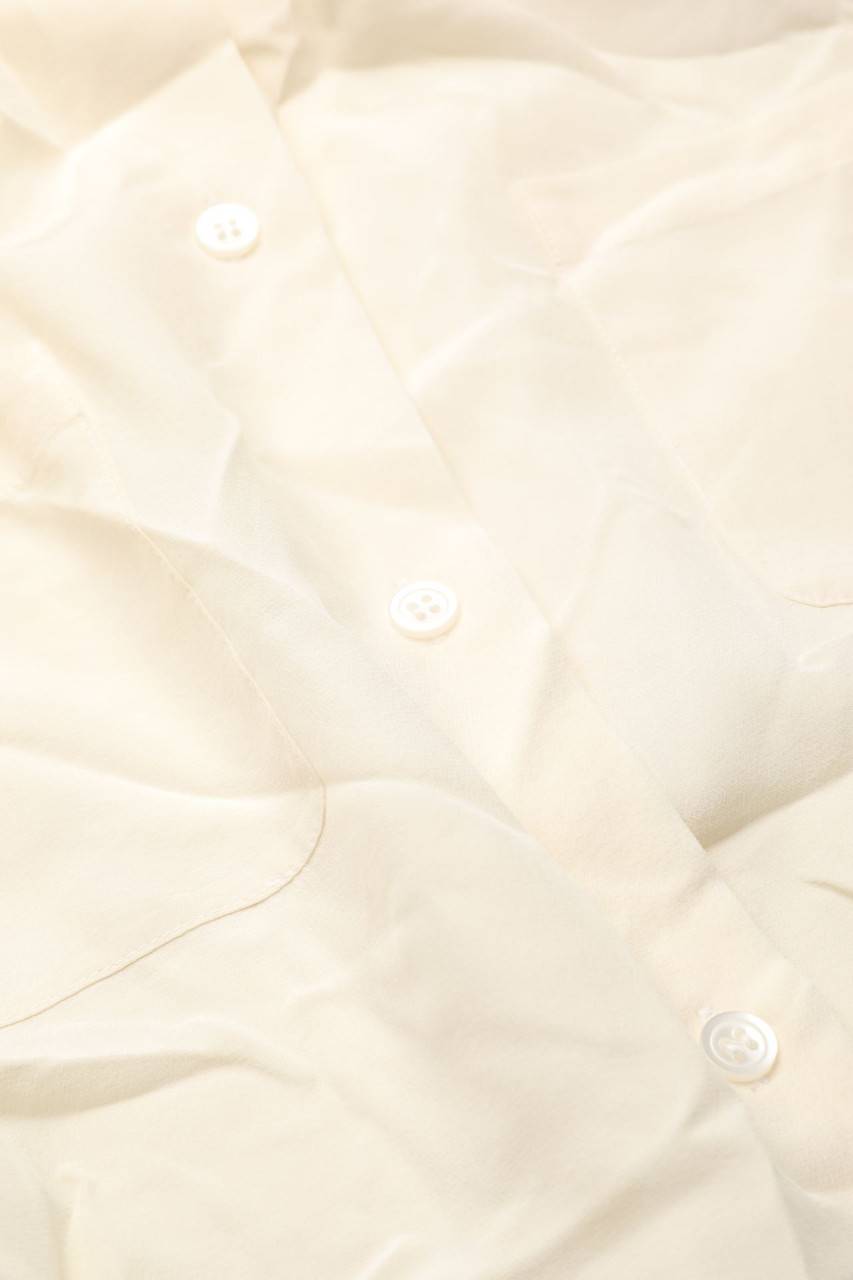Carou VINTAGE Seiden-Hemd-Bluse mit kurzem Ärmel Fabrik Onlineshop
