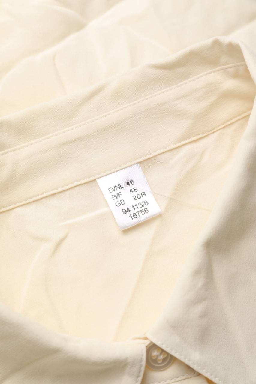 Carou VINTAGE Seiden-Hemd-Bluse mit kurzem Ärmel Fabrik Onlineshop