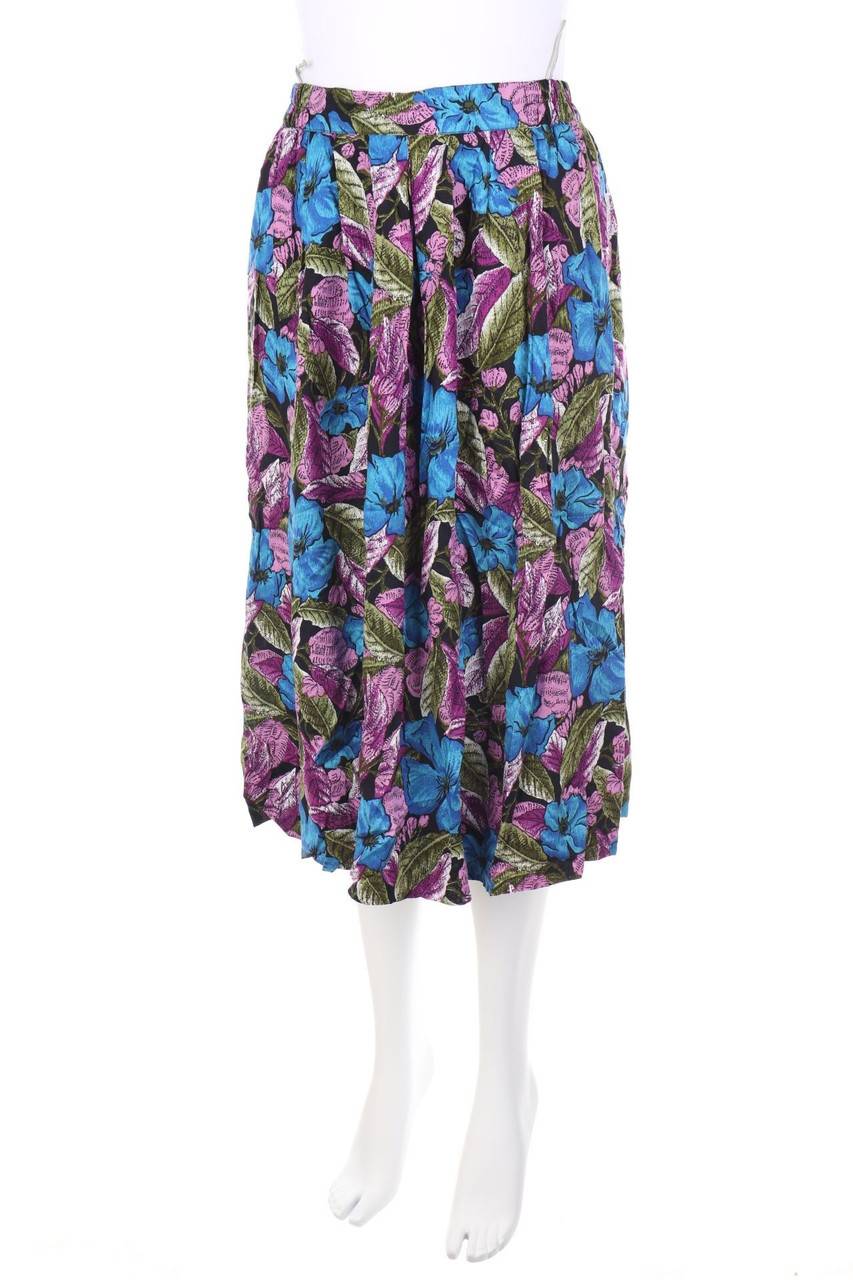 Carou VINTAGE Rock mit Blumen-Print Zeitlich begrenztes Angebot