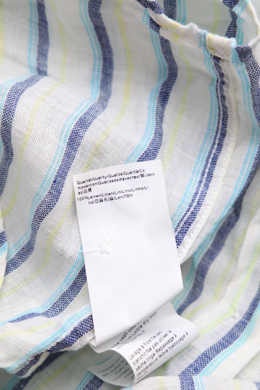Carou BOSS HUGO BOSS Leinen-Hemd mit Streifen Bestseller