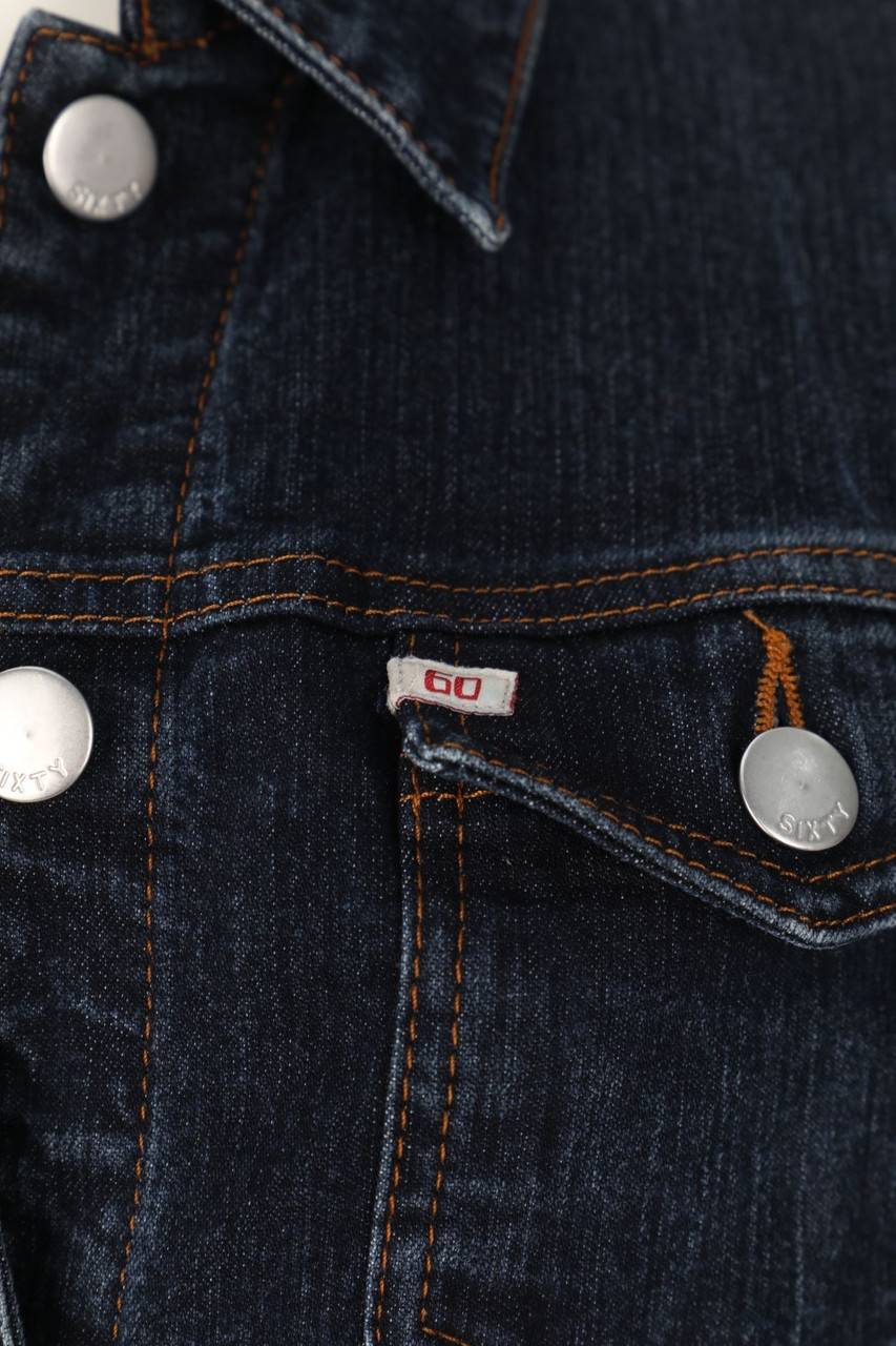 Carou MISS SIXTY Jeans-Jacke mit aufgesetzten Taschen Räumungsverkauf
