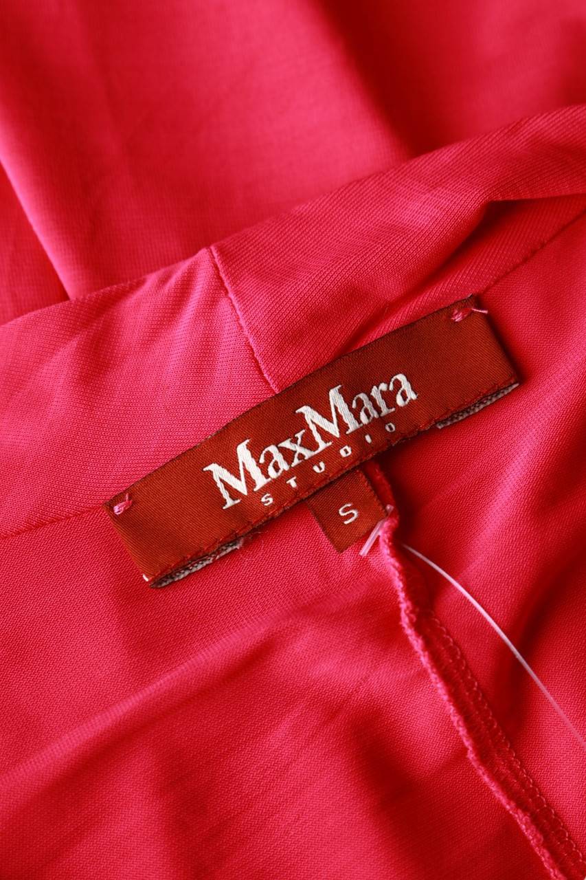 Carou Max Mara STUDIO 3/4-Arm-Shirt in Wickel-Optik mit Raffungen Wochenangebot