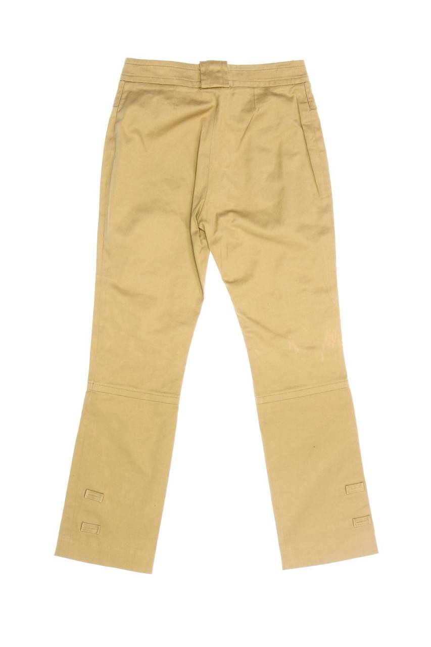 Carou YVES SAINT LAURENT rive gauche Vintage-Hose mit Applikationen Kostenlose Rückgabe