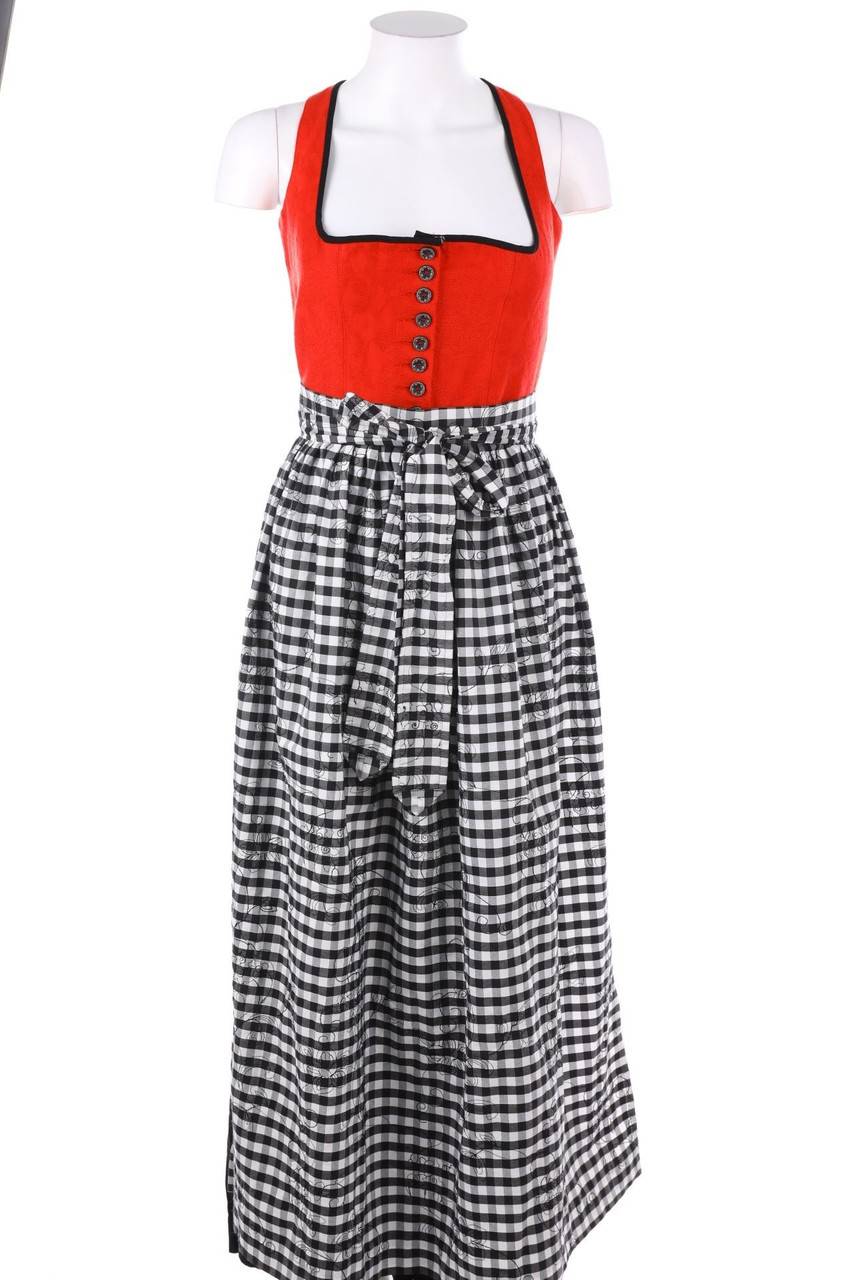 Carou BERWIN & WOLFF Dirndl mit Karo-Muster Letzter Tag