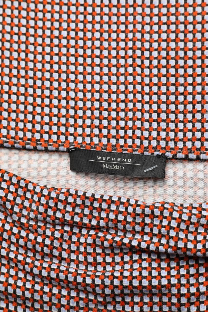 Carou Max Mara WEEKEND Longsleeve-Shirt mit Wasserfall-Ausschnitt Sonderangebot der Fabrik