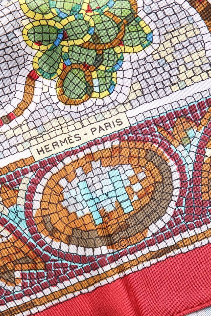 Carou HERMÈS PARIS Seidentuch Vierteljährliche Förderung