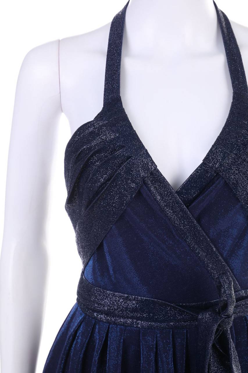 Carou DIANE von FÜRSTENBERG Glitzer-Wickelkleid Super Rabatt