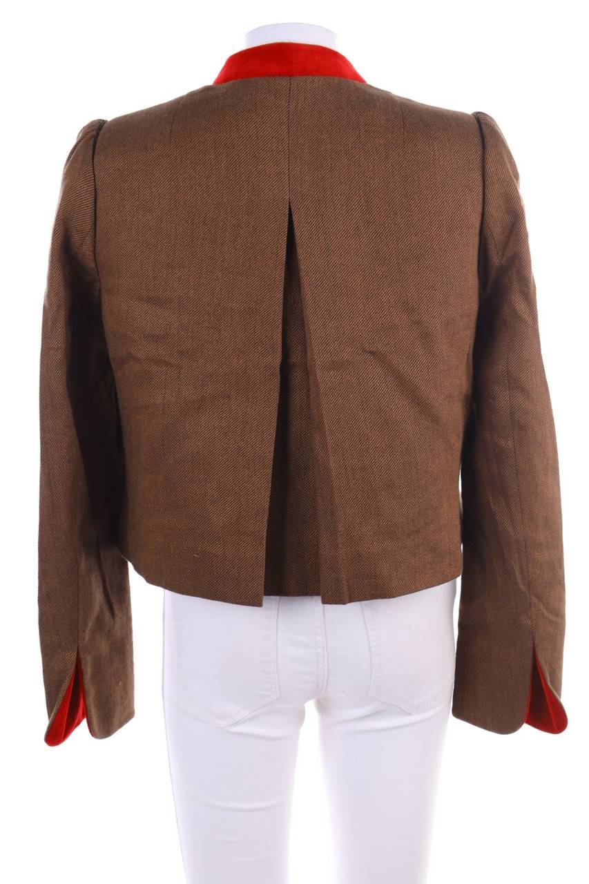 Carou STAJAN KUNST & MODE Trachten-Jacke aus Leinen 50% Rabatt mit kostenlosem Versand