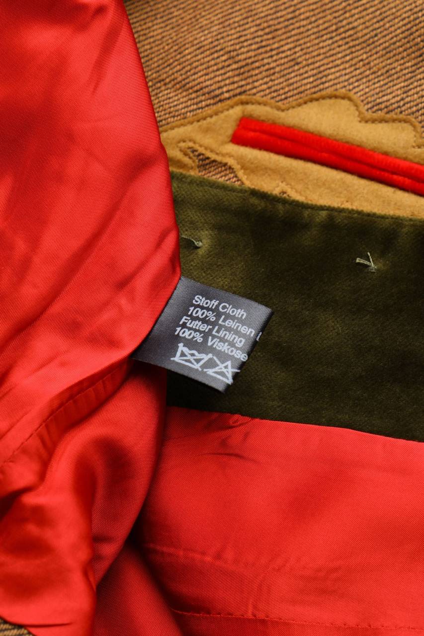 Carou STAJAN KUNST & MODE Trachten-Jacke aus Leinen 50% Rabatt mit kostenlosem Versand