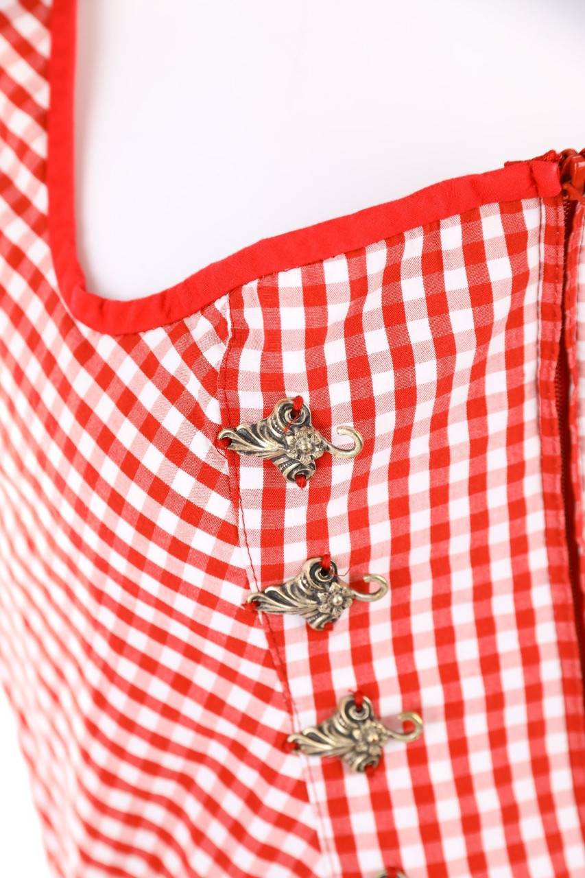 Carou BERWIN & WOLFF Dirndl mit Karo-Muster Kostenloser Versand international
