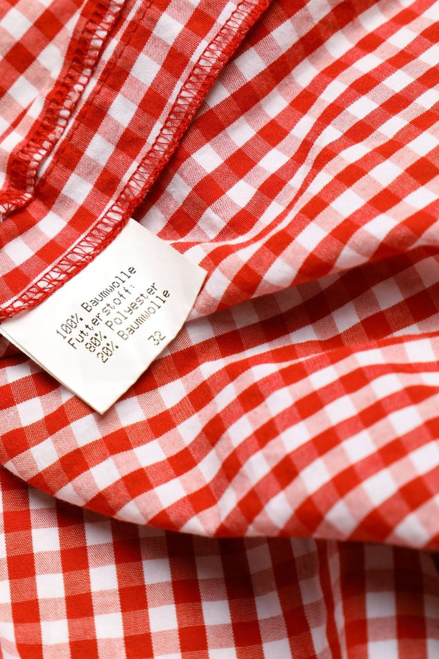 Carou BERWIN & WOLFF Dirndl mit Karo-Muster Kostenloser Versand international