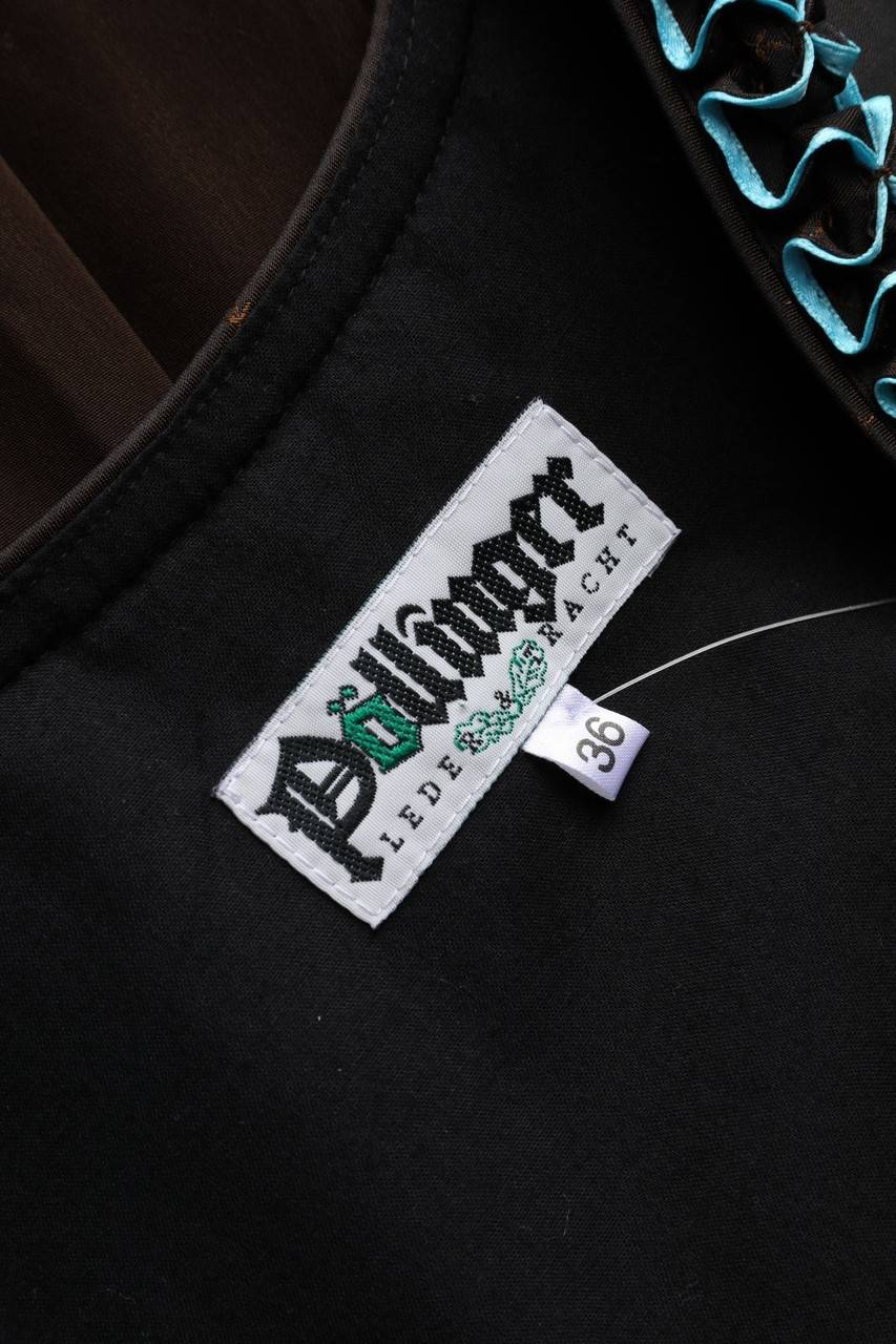 Carou Pöllinger LEDER & TRACHT Landhaus-Kleid mit Knöpfen Begrenzt auf 3 Tage