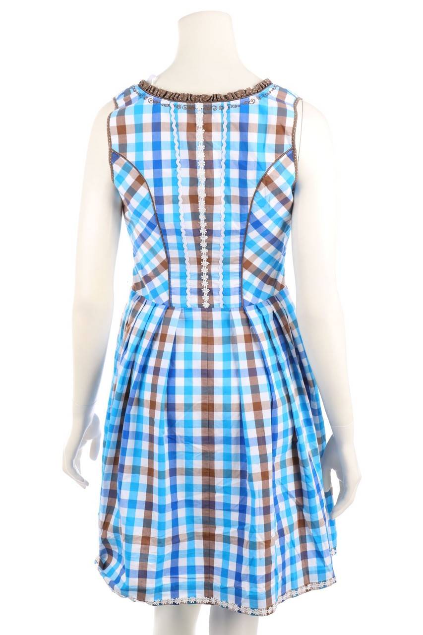 Carou Spieth & Wensky Dirndl mit Karo-Muster Im Verkauf