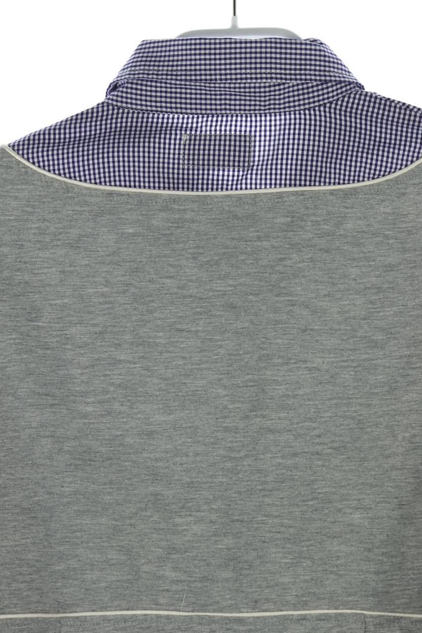 Carou LUIS TRENKER Hemd-Bluse aus Jersey mit Logo-Stickerei Outlet