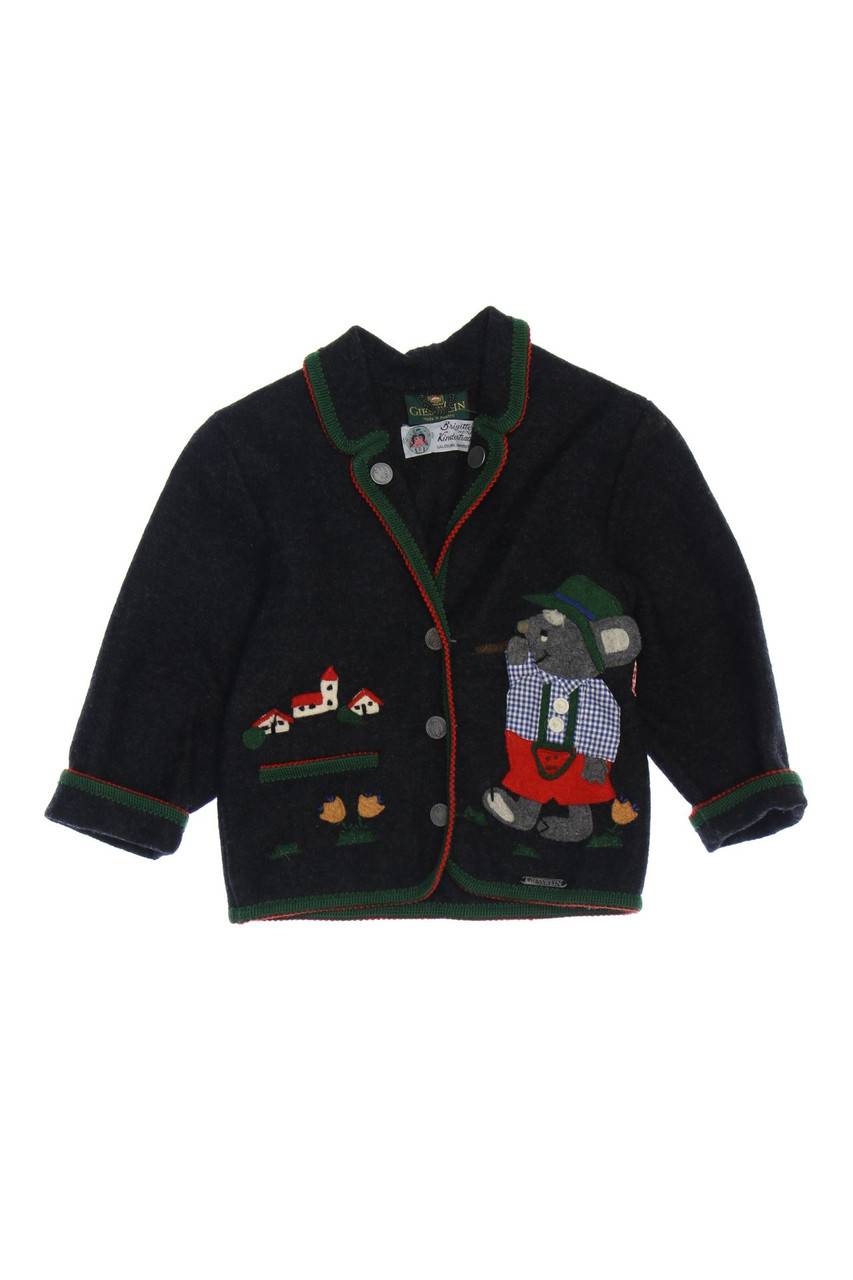 Carou GIESSWEIN Mädchen-Jacke aus reiner Schurwolle Auslauf