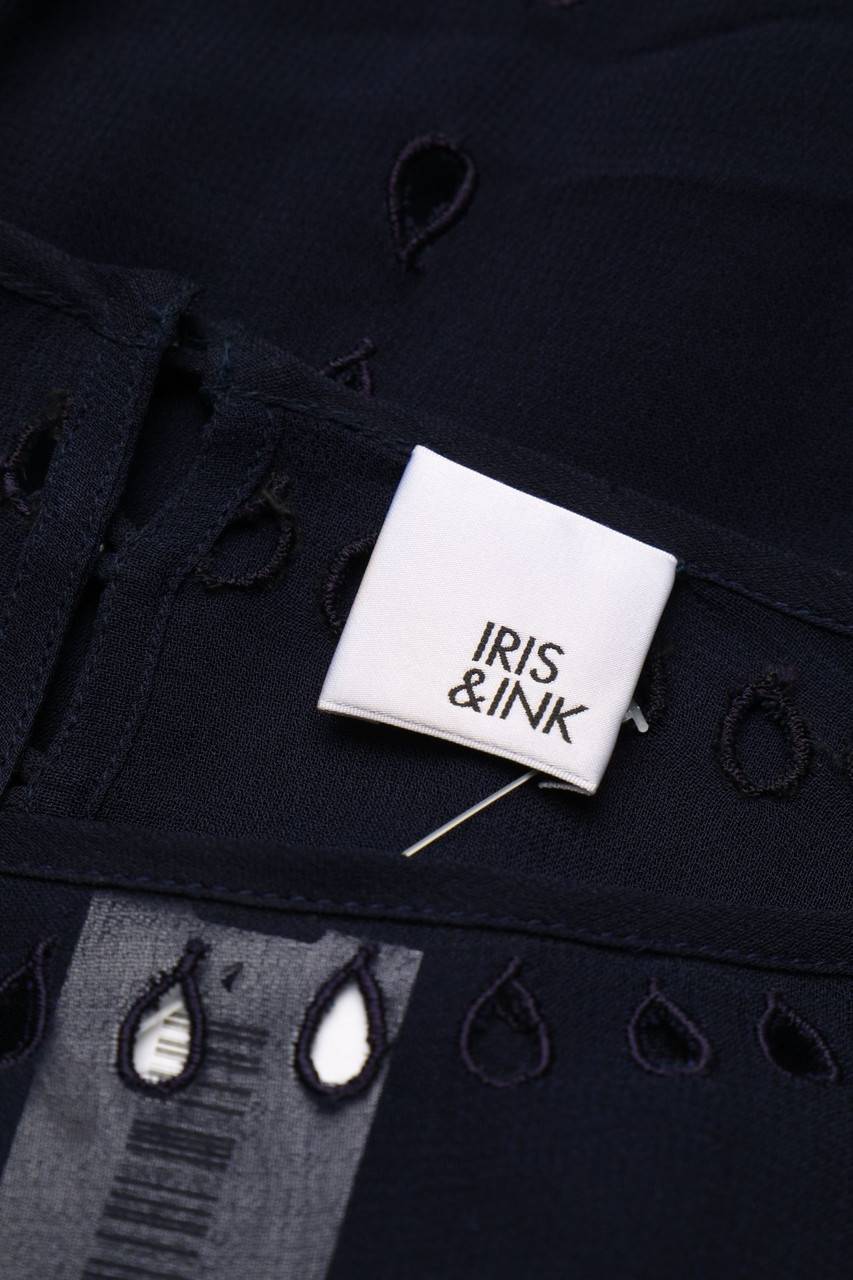Carou IRIS & INK Chiffon-Shift-Kleid aus Lochspitze Hotsell