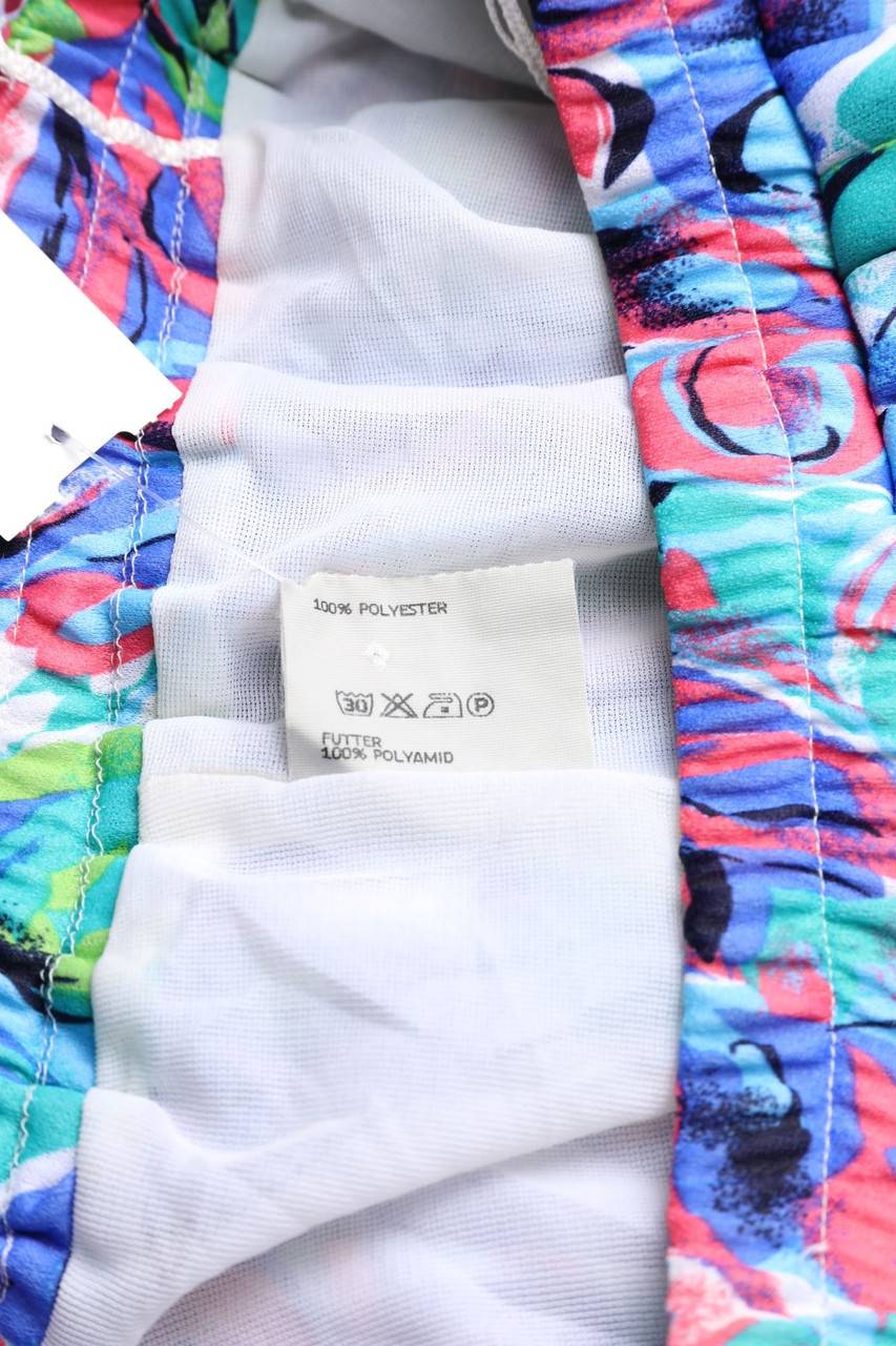 Carou VINTAGE Plissé-Rock mit Print Kostenloser Versand