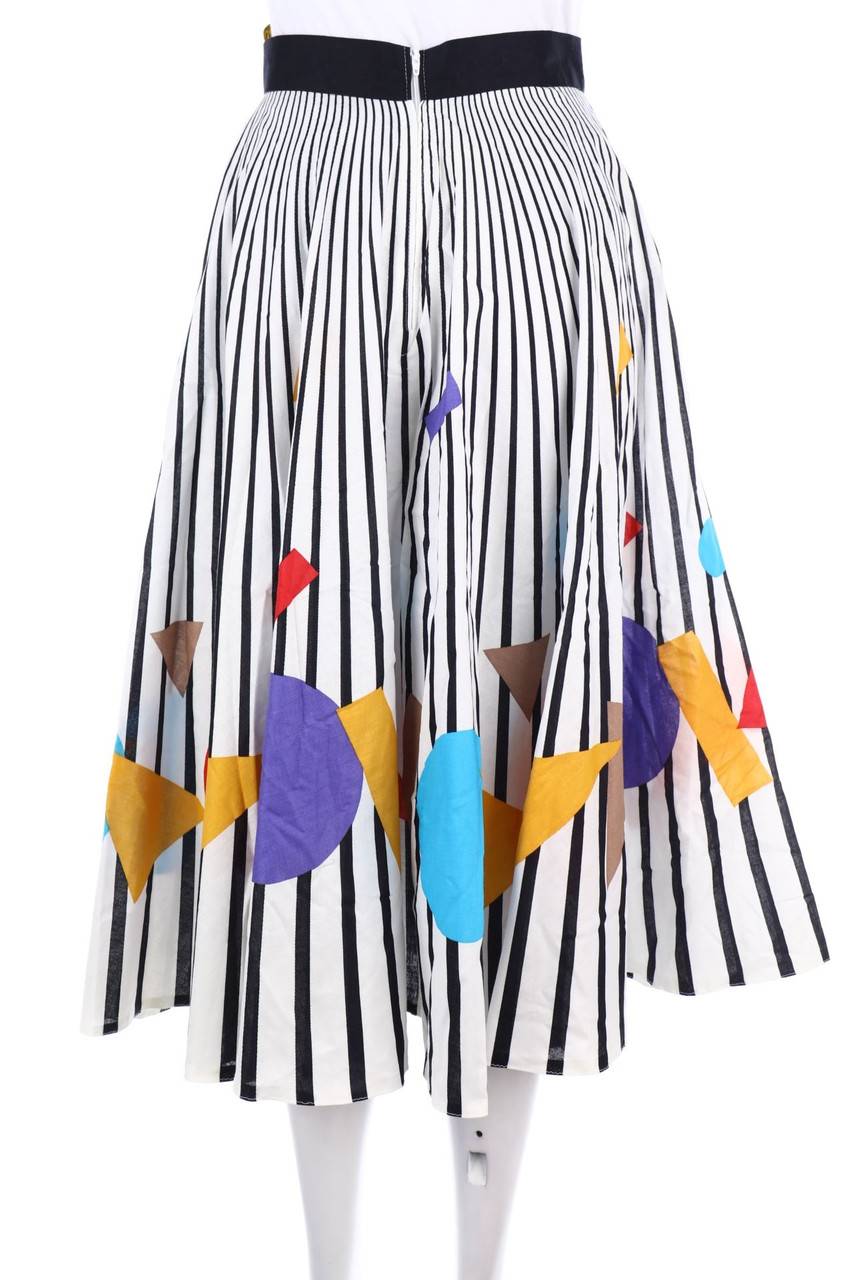 Carou Lady Beautiful Midirock mit Muster Valentinstagsangebot