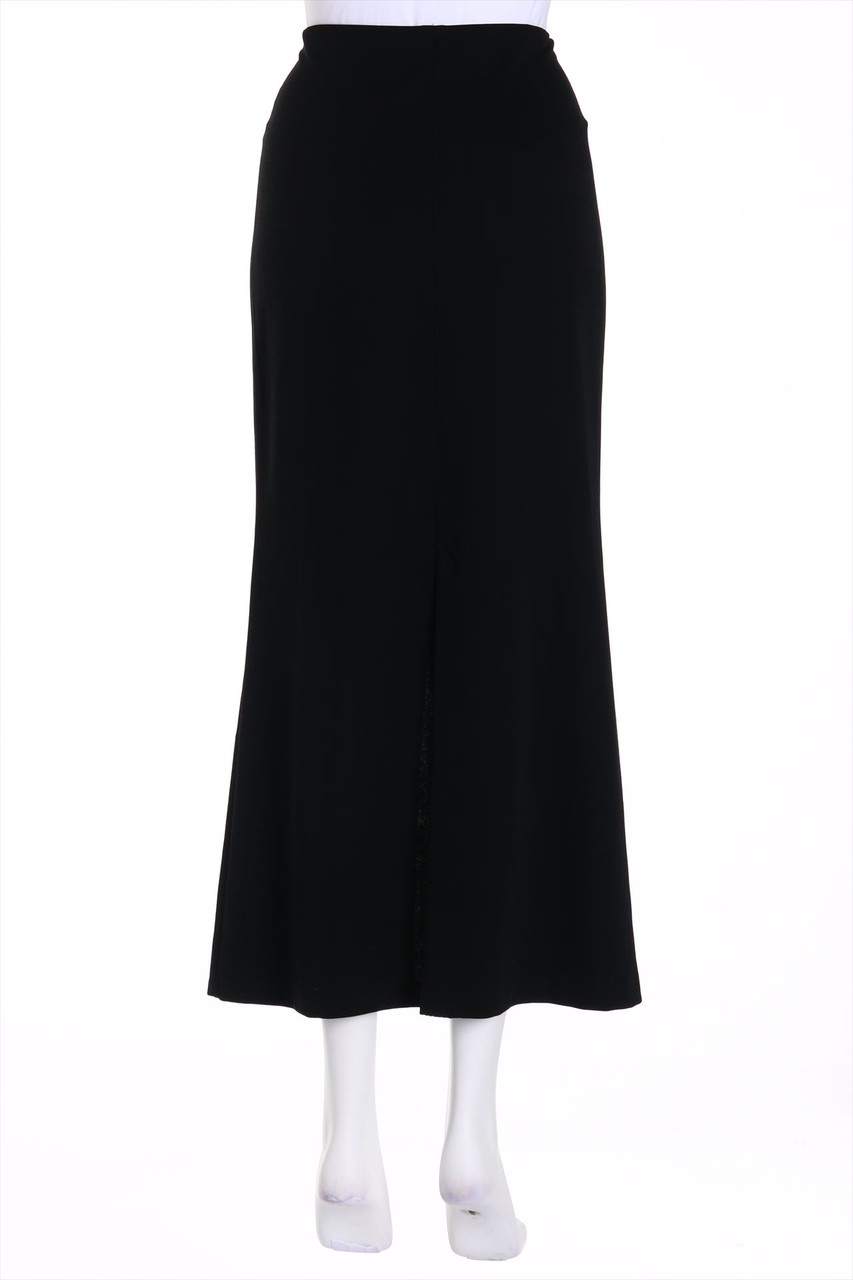 Carou MARC CAIN Vintage-Maxi-Rock aus Viskose-Mix mit Schlitz Tägliche Deals