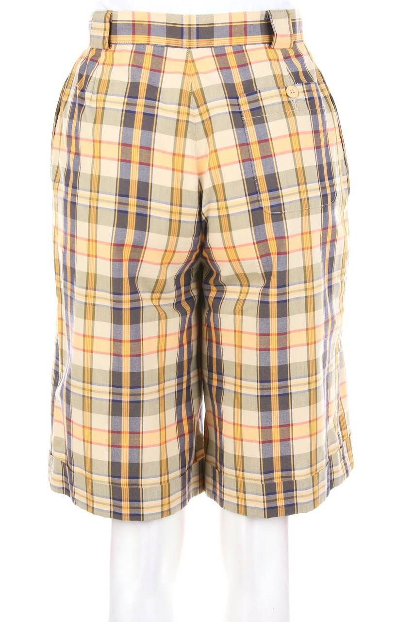 Carou CHEMISE LACOSTE Vintage-Bermuda-Shorts mit Karo-Muster Riesige Ersparnisse