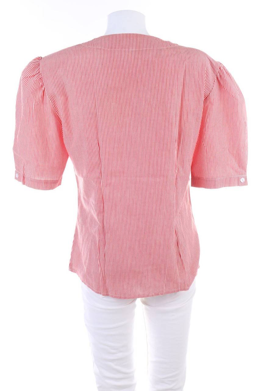Carou CATHERINE Kurzarm-Bluse mit Streifen Tiefpreis