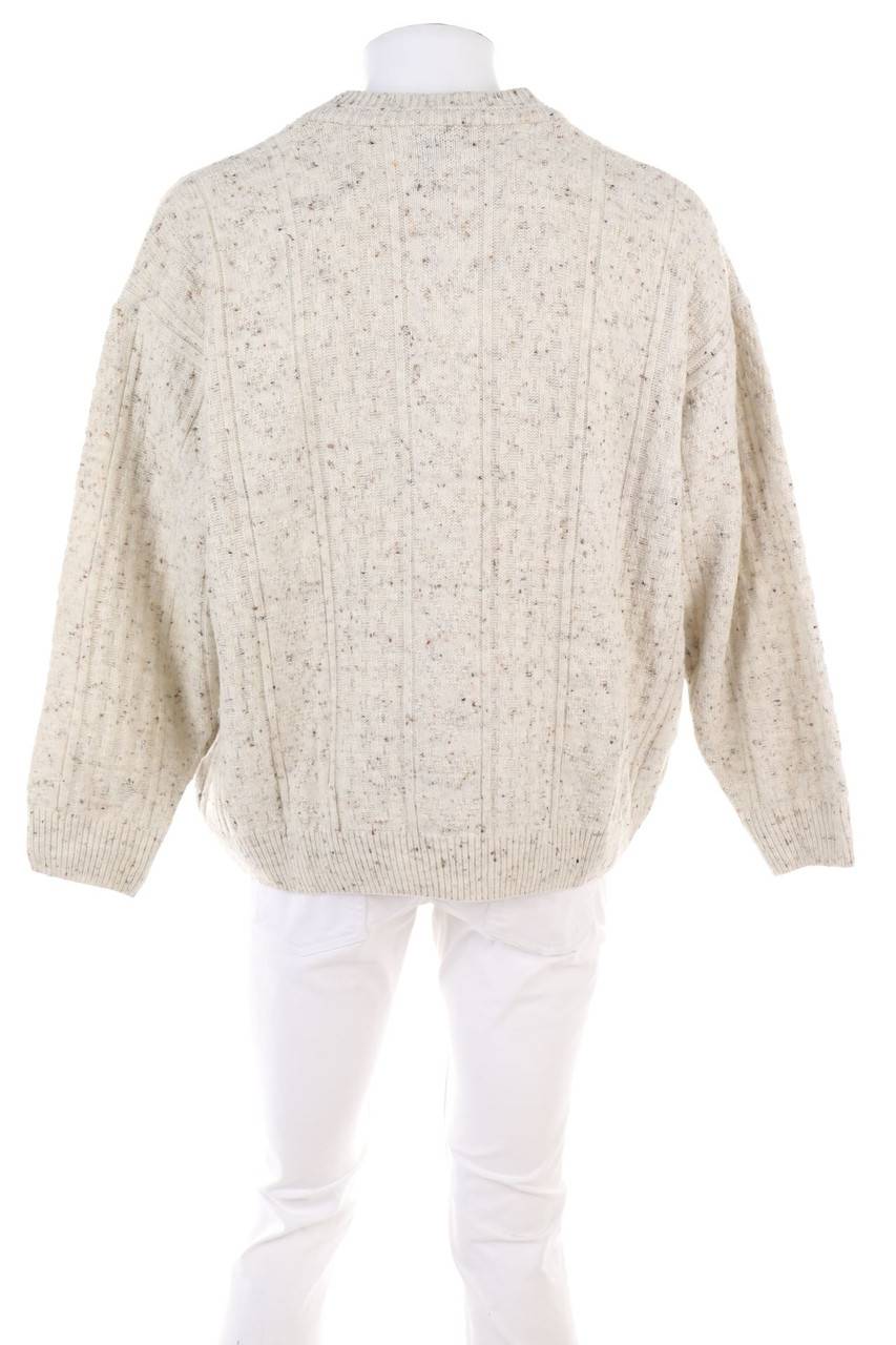 Carou CANDA by C&A Vintage-V-Neck-Pullover aus Woll-Mix Letzte 3 Tage