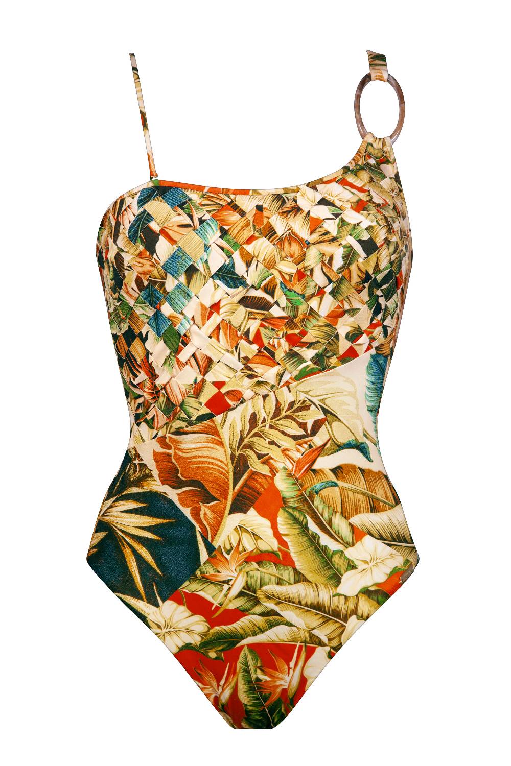 Maryan Mehlhorn ASYMMETRIC SWIMSUIT Speichern exportieren