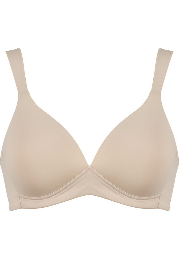 ﻿Naturana Bügelloser Soft-BH mit Schale - Light Beige Black Friday