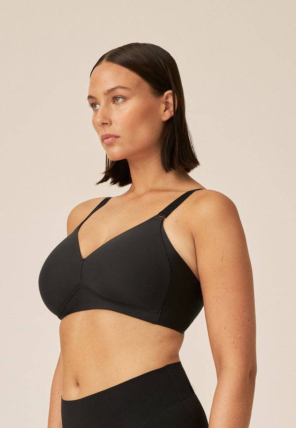 Naturana Soft-BH mit Side Smoother Effekt - Schwarz Muttertagsangebot