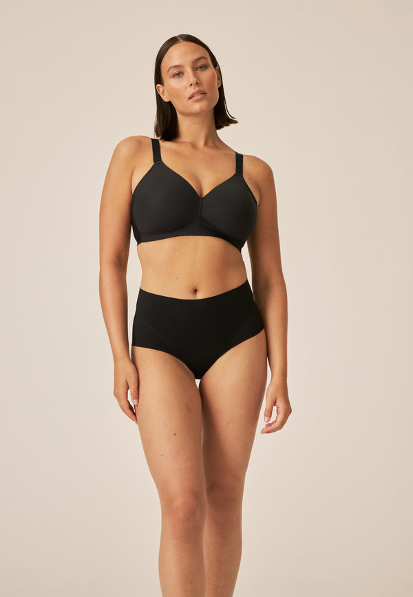 Naturana Soft-BH mit Side Smoother Effekt - Schwarz Muttertagsangebot
