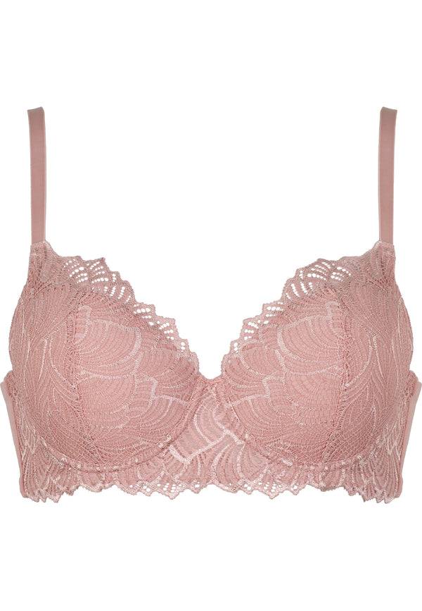 Naturana Bügel-BH mit Spitze - Pink Rose Lagerräumung
