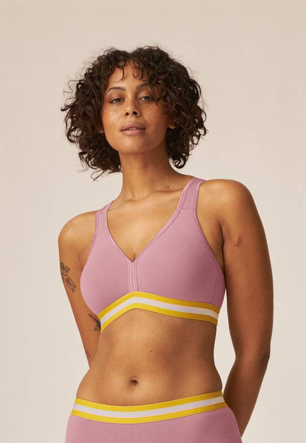 Naturana Athleisure Soft-BH - Smoked Orchid Zeitlich begrenztes Angebot