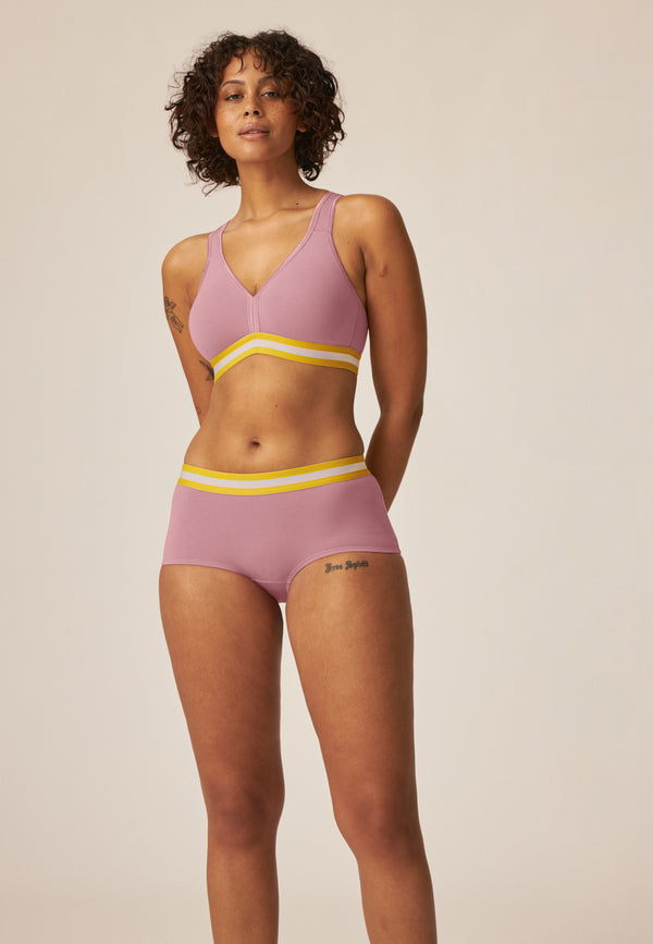 Naturana Athleisure Soft-BH - Smoked Orchid Zeitlich begrenztes Angebot