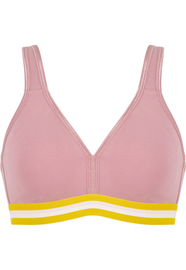 Naturana Athleisure Soft-BH - Smoked Orchid Zeitlich begrenztes Angebot
