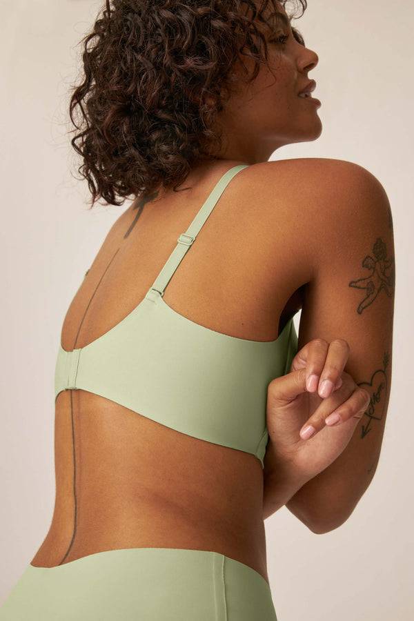 Naturana Soft-BH mit Side Smoother Effekt - Pale Greenshield Exklusive Angebote