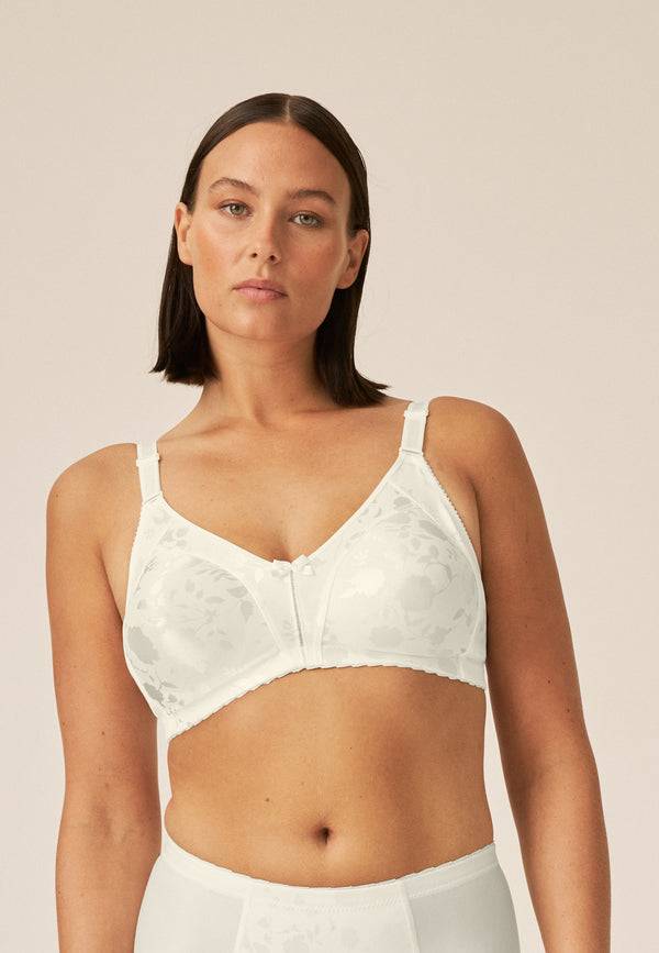 Naturana Minimizer Soft-BH in Blumenmuster - Champagner Neuheiten