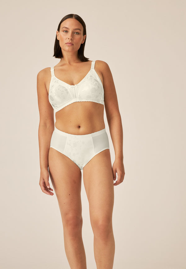 Naturana Minimizer Soft-BH in Blumenmuster - Champagner Neuheiten