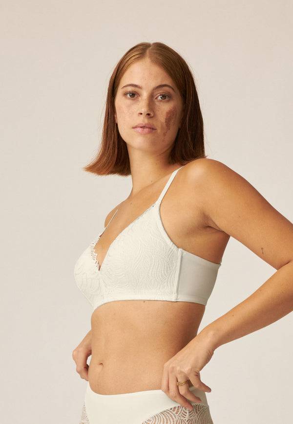Naturana Soft-BH mit Schale und Spitze - Ecru Wochenangebot