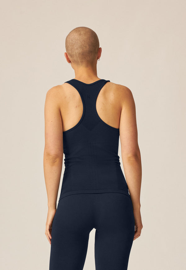 Naturana Sport Top - Dark Blue Sonderangebot der Fabrik