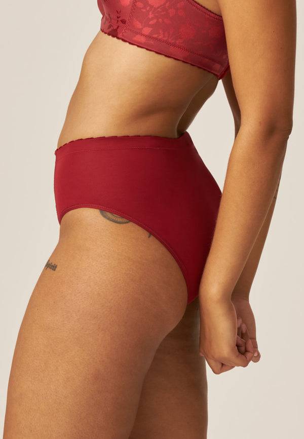 Naturana Minimizer Slip im Blumenmuster - Deep Claret Discount Store für neue Produkte