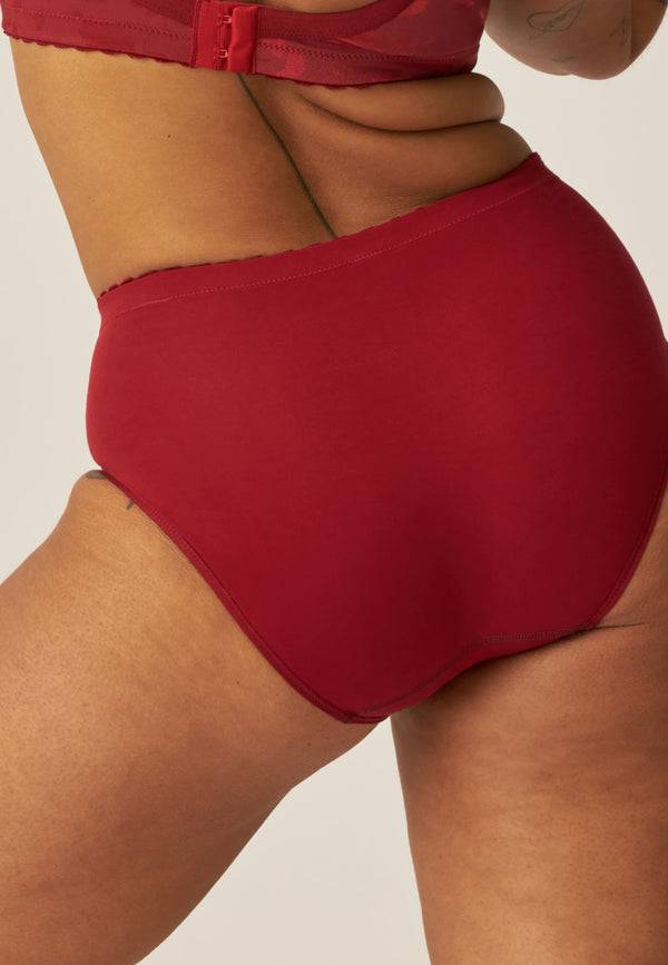 Naturana Minimizer Slip im Blumenmuster - Deep Claret Discount Store für neue Produkte