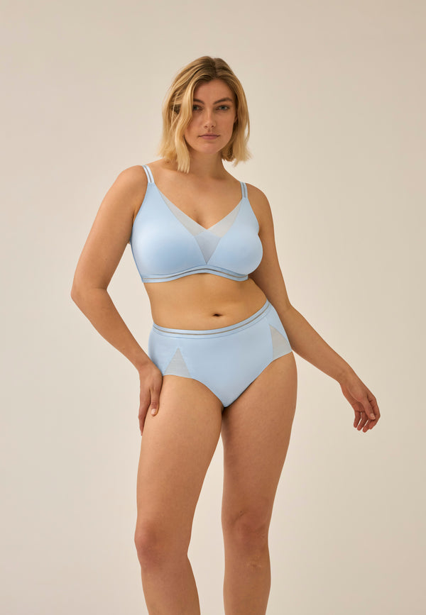 Naturana Clean Cut Panty mit Mesh-Details - Swimming Pool Nur noch ein Tag übrig