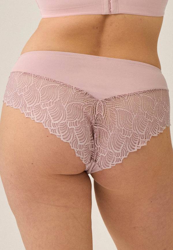 Naturana Panty mit Spitzendetails - Pink Rose 50% Rabatt mit kostenlosem Versand