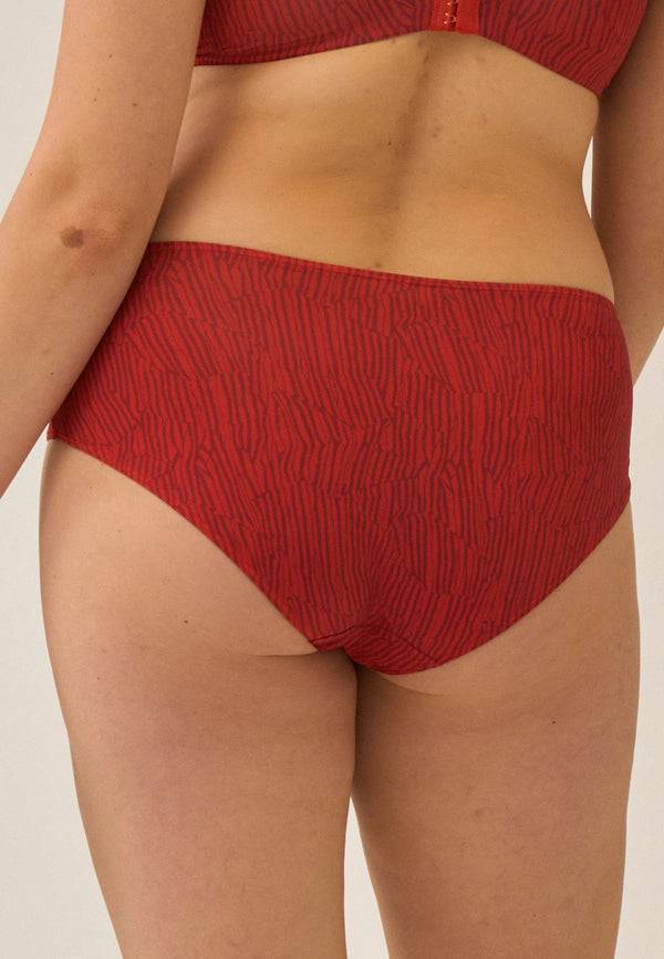 Naturana Softer Slip mit Glanzband - Negroni Print Kostenloser Versand international