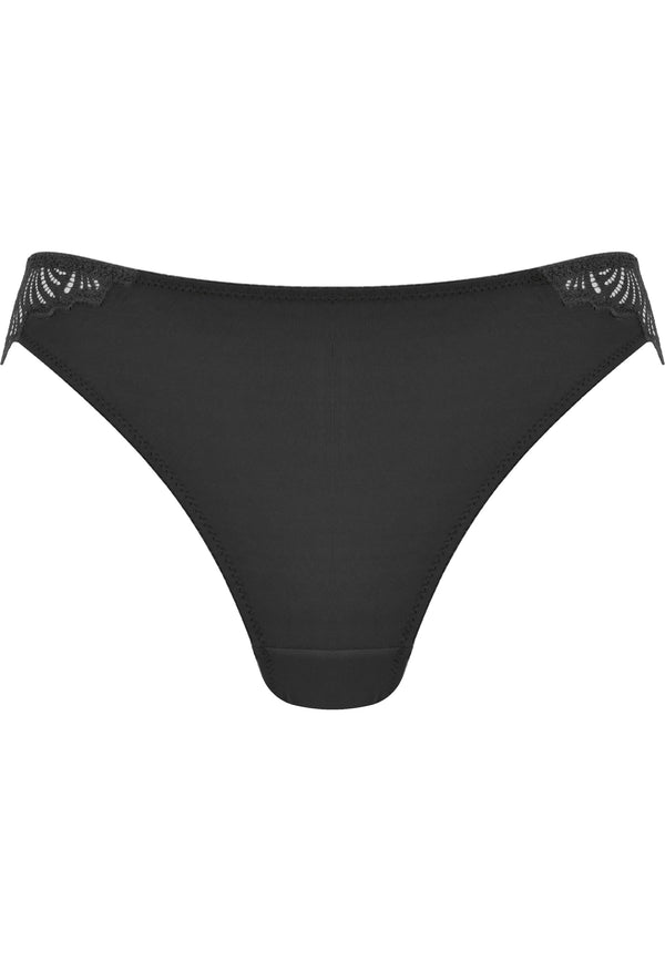 Naturana Slip mit Spitzendetails - Schwarz Begrenzt auf 3 Tage