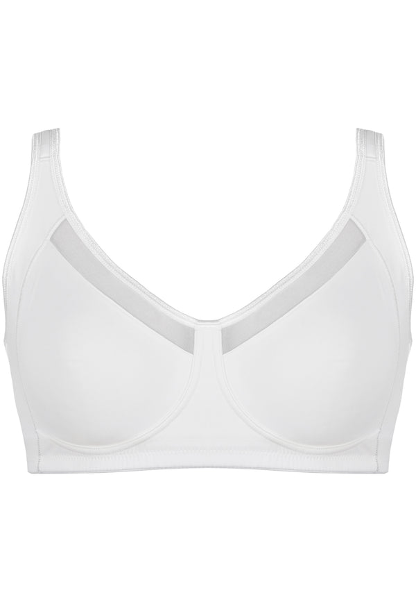 Naturana Soft-BH mit Mesheinsatz - Weiss Zeitlich begrenztes Angebot