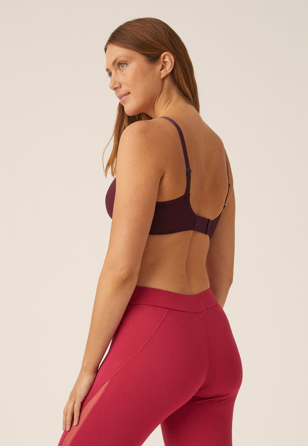 Naturana Soft-BH mit Side Smoother Effekt - Burgund Blitzangebot