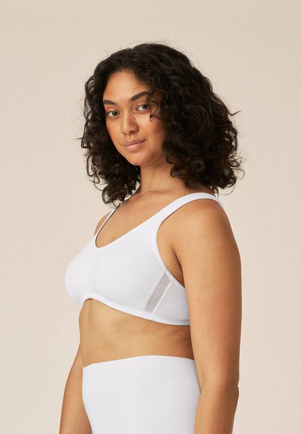 Naturana Soft-BH aus Baumwolle - Weiss Neuheiten