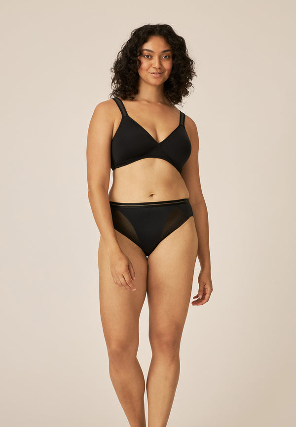 Naturana Soft-BH mit Schale - Schwarz Saisonale Angebote