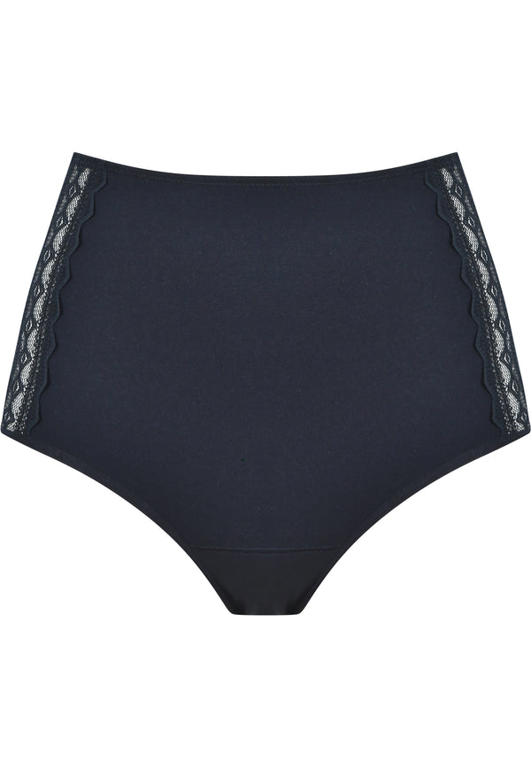 Naturana Perioden Highwaist Slip - Schwarz Super Sparpreis